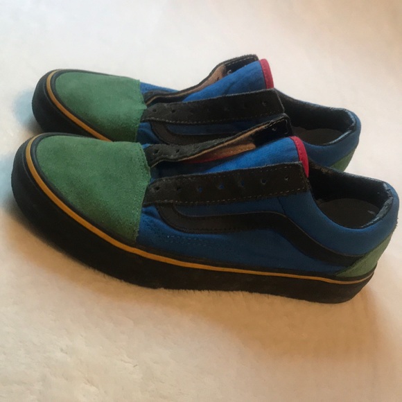 colorful old skool vans